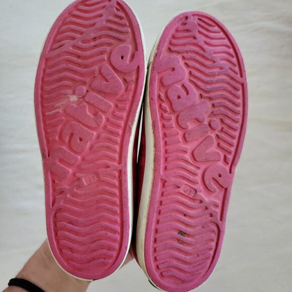 Natives Hot Pink Shoes kids 1 - Picture 6 of 6